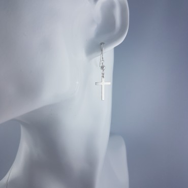 Boucles D'oreilles Croix...